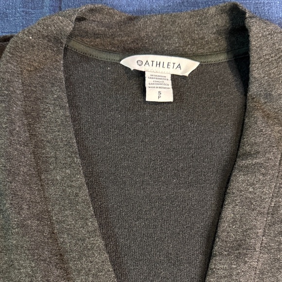 Athleta Brown Wrap Top - Picture 2 of 4